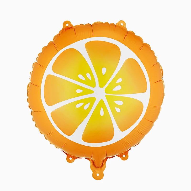 Inspiracion con Globo Foil Redondo Ø 35 cm Naranja