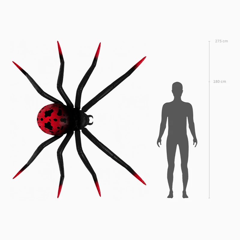 Globo Foil XXL 275 x 152 cm Araña Halloween