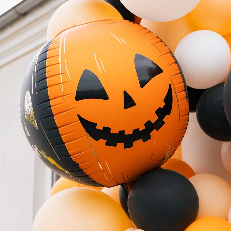 Globo Foil Orbit Calabaza 50 cm Halloween