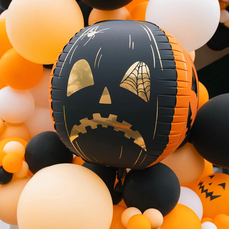 Globo Foil Orbit Calabaza 50 cm Halloween