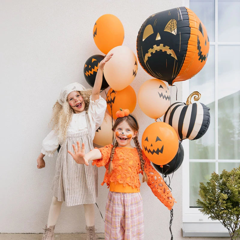 Globo Foil Orbit Calabaza 50 cm Halloween