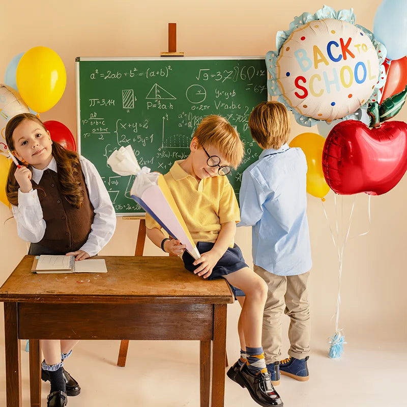 Globo Foil Redondo Ø 52 cm 'Back to School'