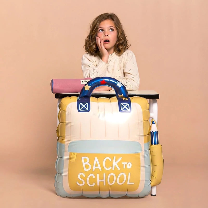 Inspiracion con Globo Foil 68 x 82 cm Mochila 'Back to School'