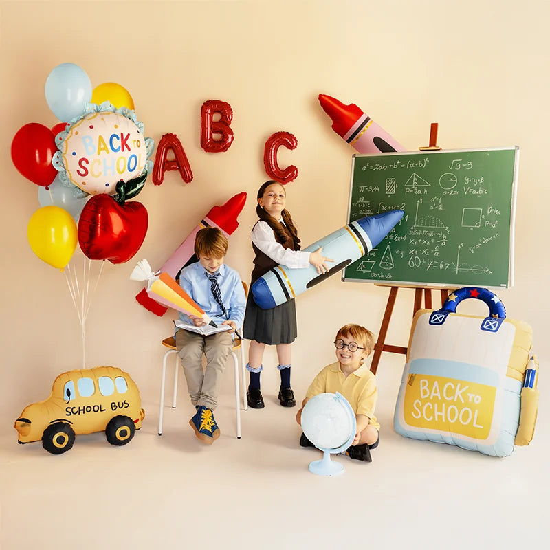 Globo Foil 68 x 82 cm Mochila 'Back to School'