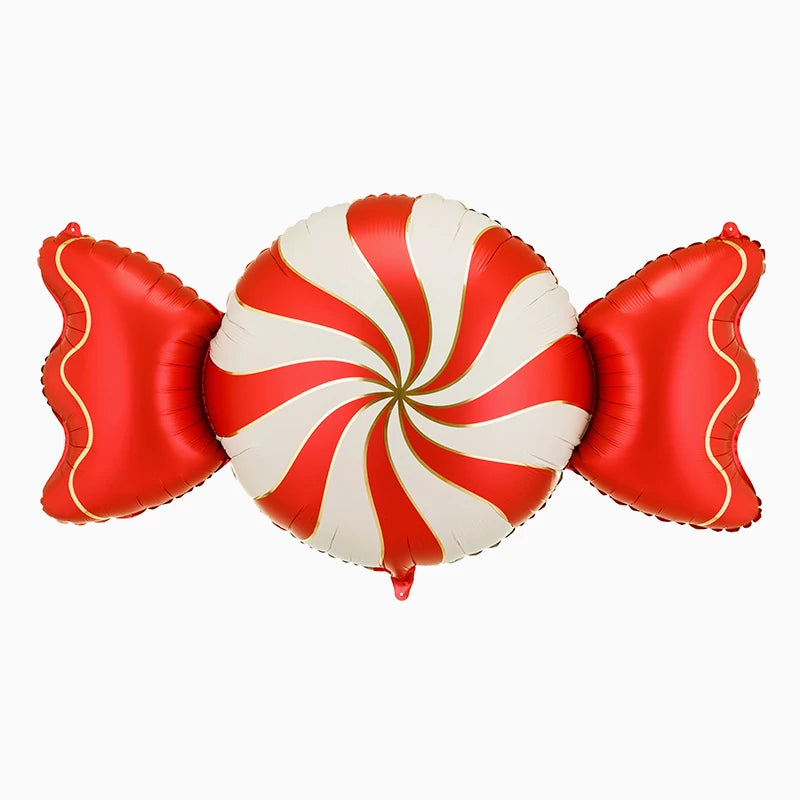 Candy Folienballon 113 x 54 cm Rot