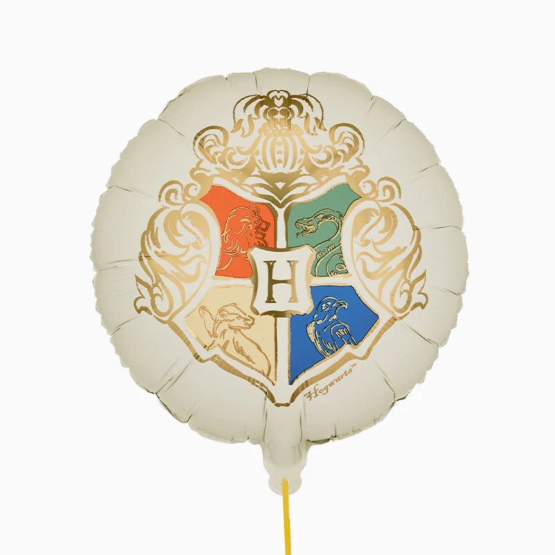 Balão Foil Redondo Ø 35 cm Crista de Hogwarts Harry Potter