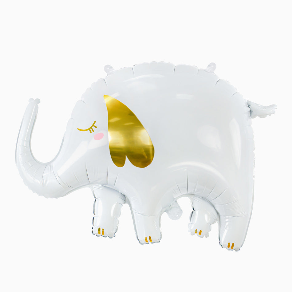 Globo Foil Elefante Blanco