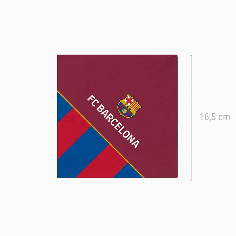 Inspiracion con Servilleta Papel 33 x 33 cm FC Barcelona