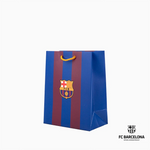 Bolsa Regalo Pequeña Cartón 18 x 10 x 23 cm FC Barcelona