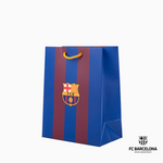 Bolsa Regalo Mediana Cartón 26 x 10 x 32 cm FC Barcelona
