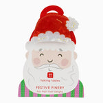 Pince à cheveux de Noël Chapeau de Père Noël