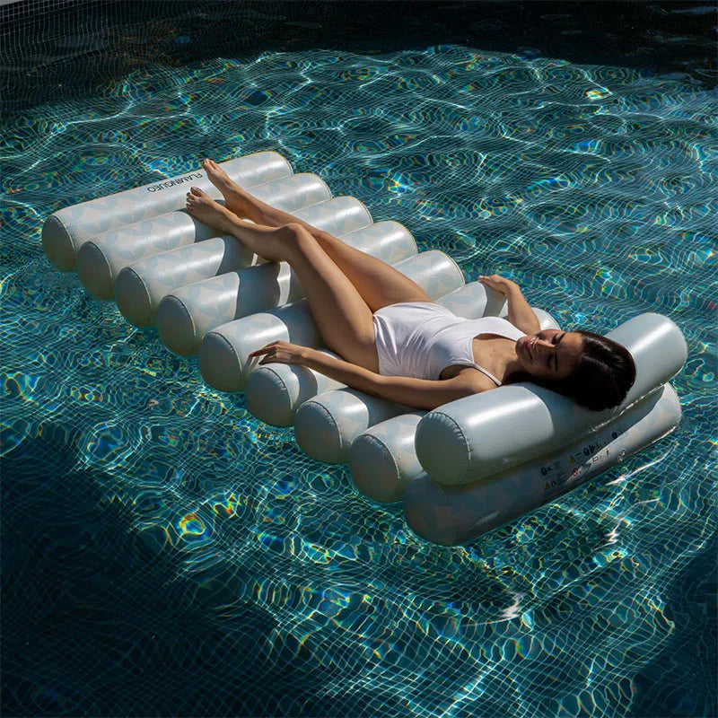 Piso pastel azul tear