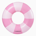 Flotador Donut Rosa Pastel Rayas