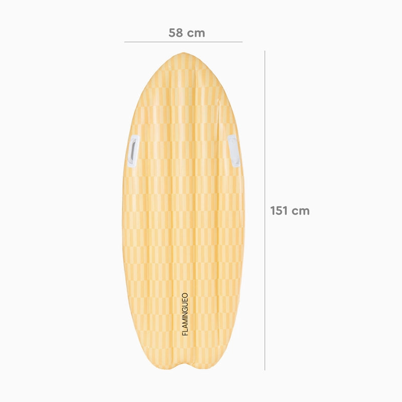 Hinchable Amarillo Pastel Tabla de Surf