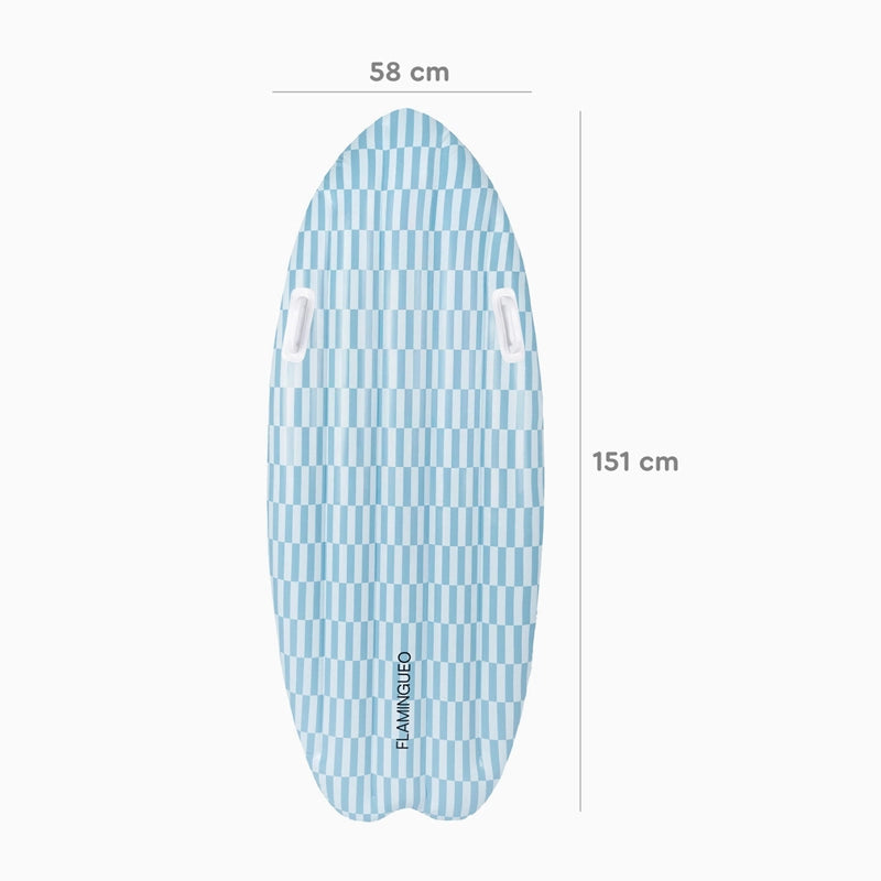 Tavolo da surf inflable pastello blu