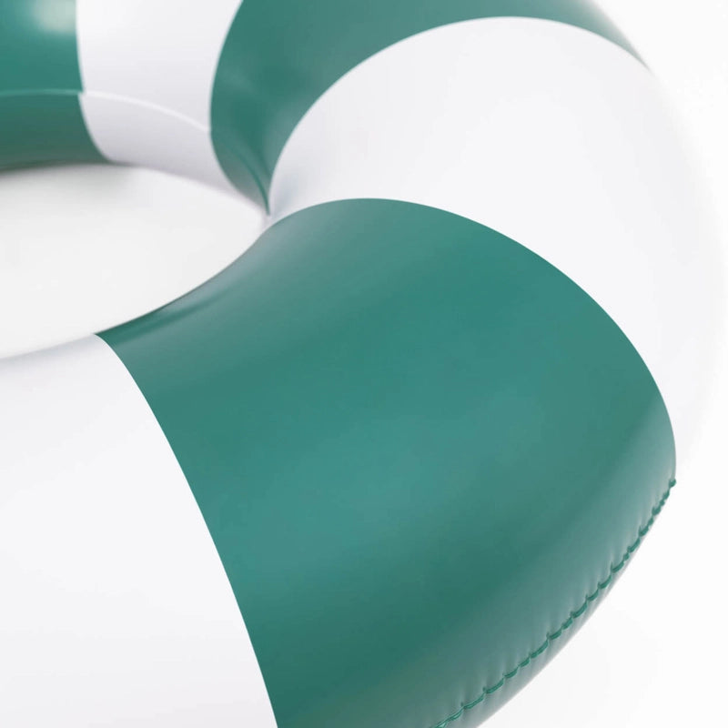 Flotador Donut Verde Botella Rayas