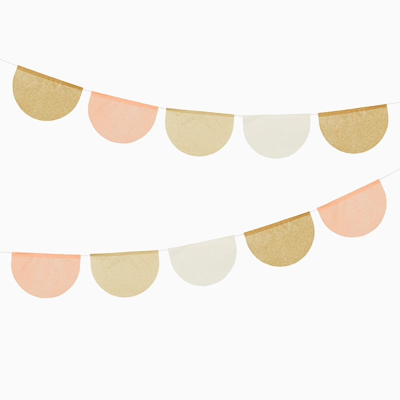 Guirnalda Papel Seda 3 m Multicolor