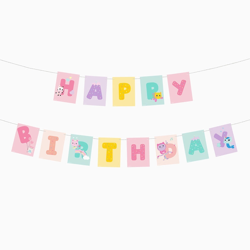 Guirnalda 'Happy Birthday' 180 x 15 cm The Gabby Doll House