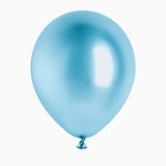 Globo Látex 30 cm Metalizado Azul