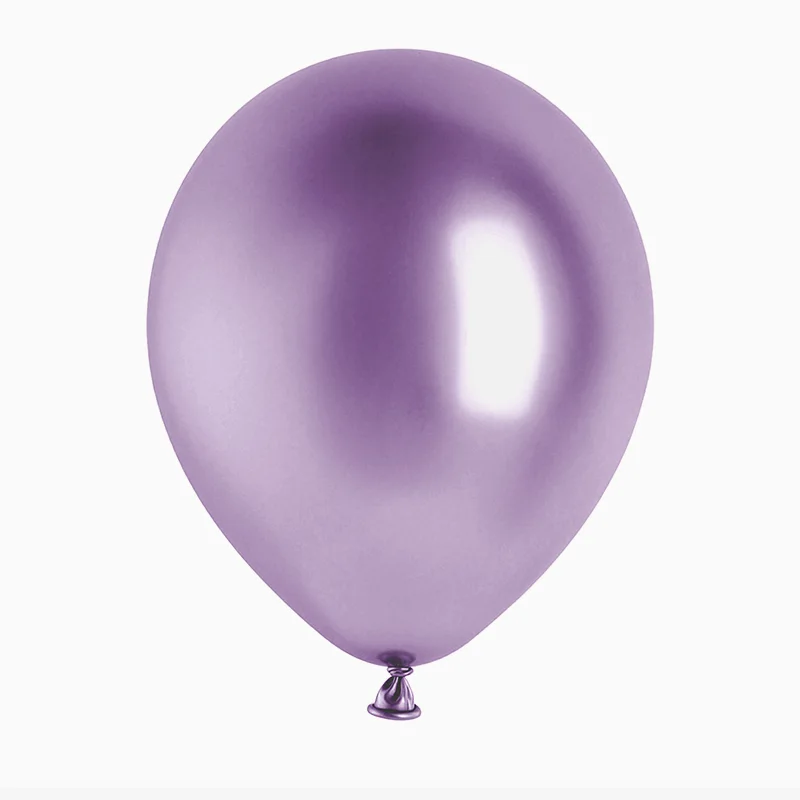 Ballon en latex 30 cm pourpre métallique