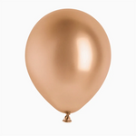 Latexballon 30 cm Metallic Roségold