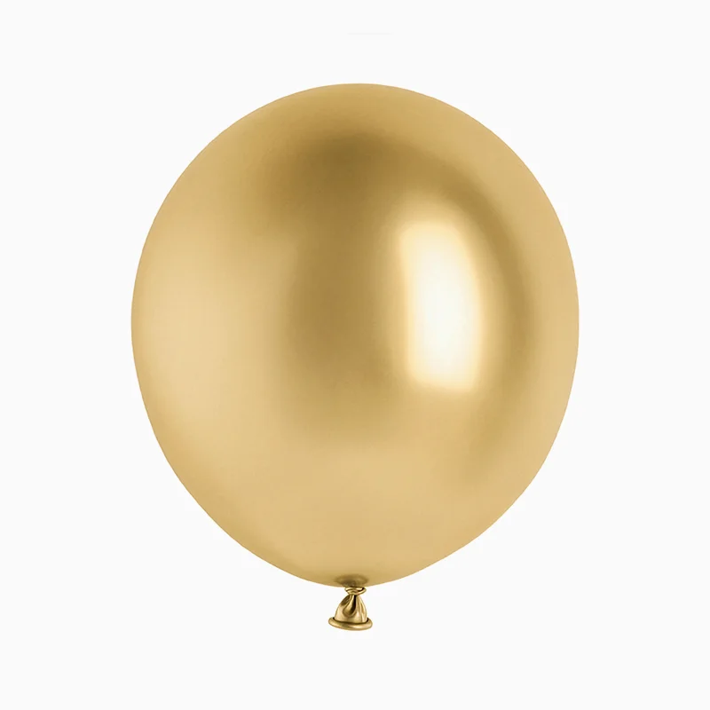 Globo Látex 46 cm Metalizado Oro