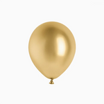 Latexballon 12 cm Metallic Gold