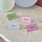 Cardboard marks card colors pastel