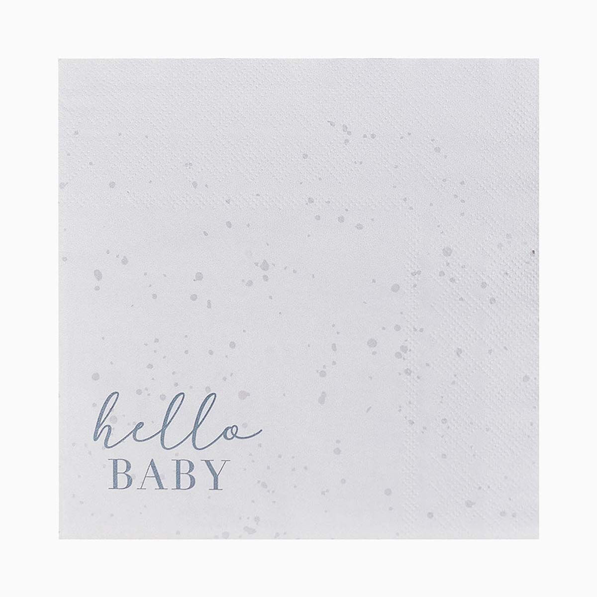 Papel "Hello Baby" guardanapos de papel
