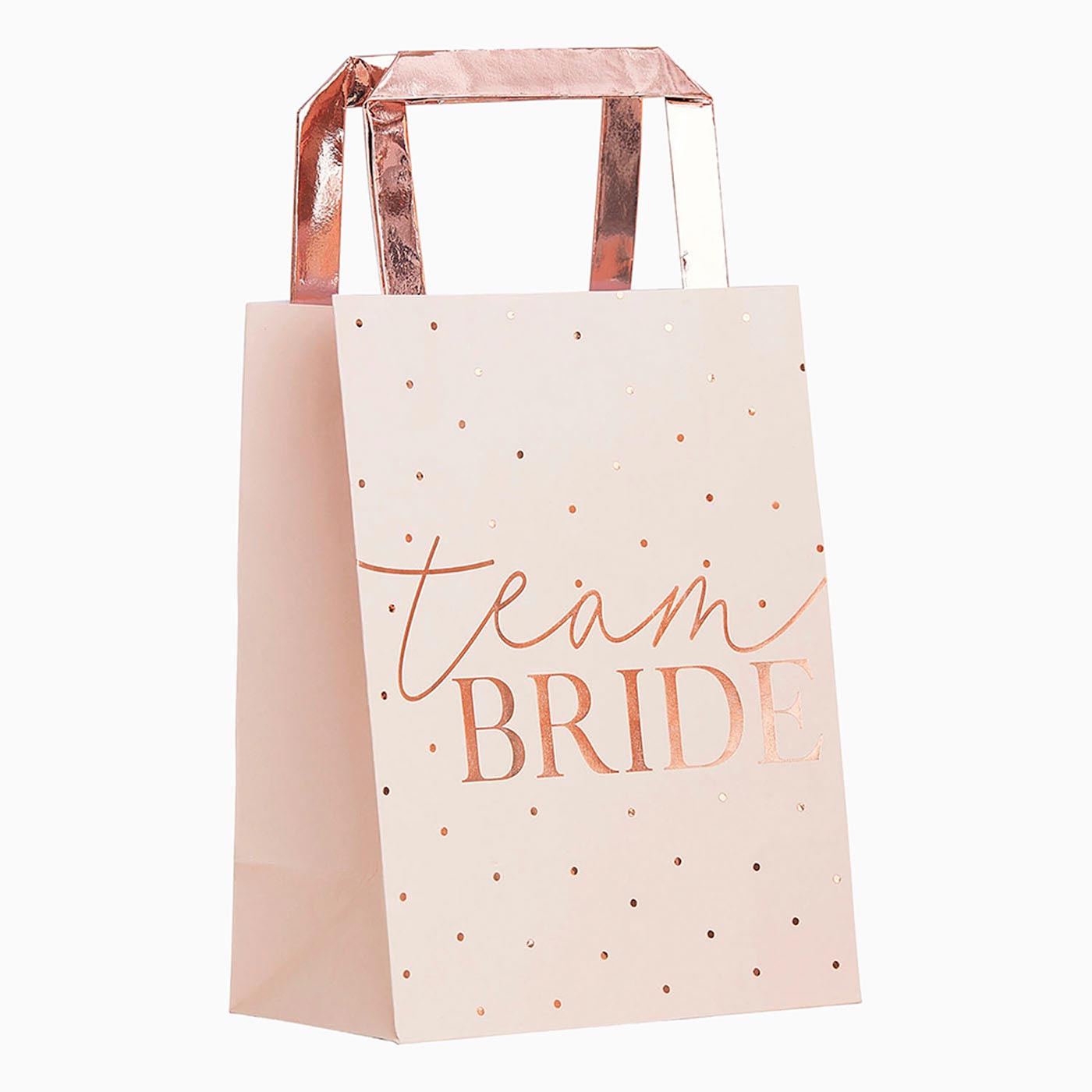 "Team Bride" gift bags