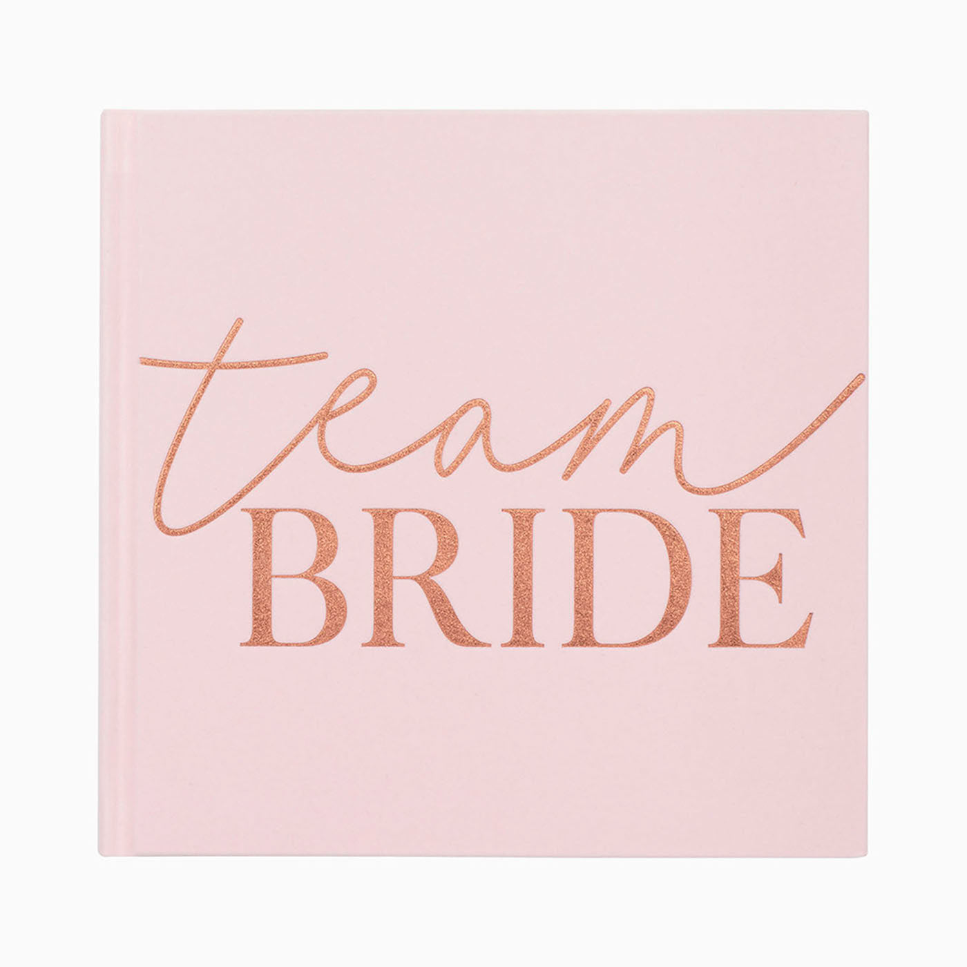 Book signatures "Team Bride"