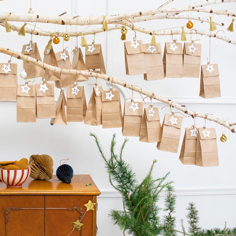Sacs de calendrier de l'Avent