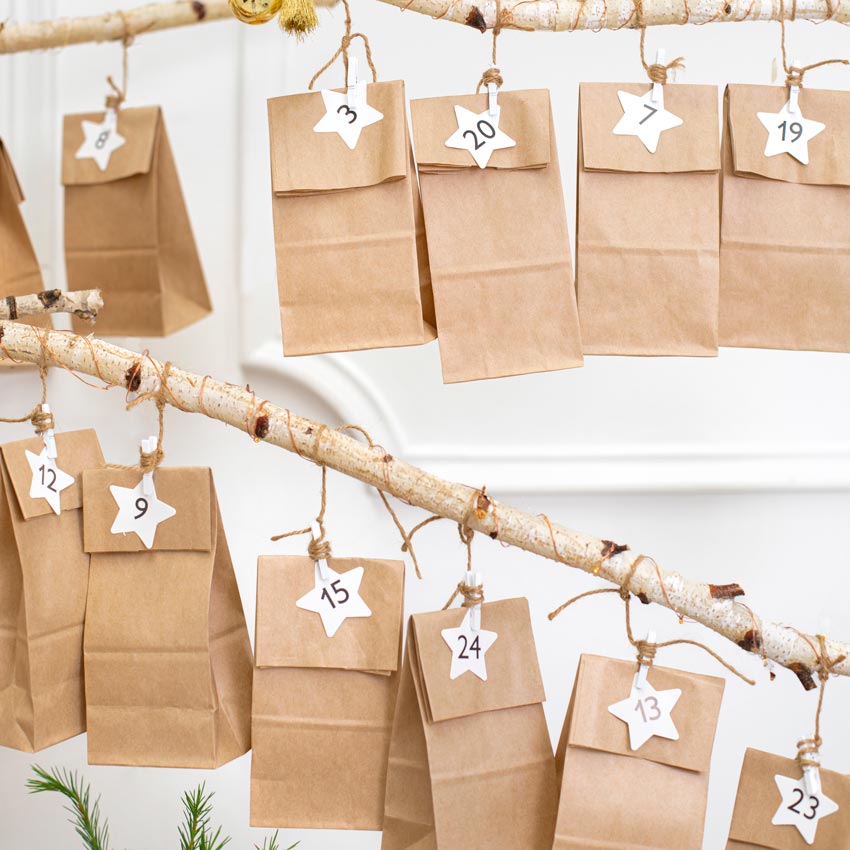 Sacs de calendrier de l'Avent