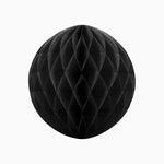 Carta a nido d'ape Ø30 cm nero