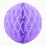 Bola Honeycomb Papel Ø 40 cm Violeta