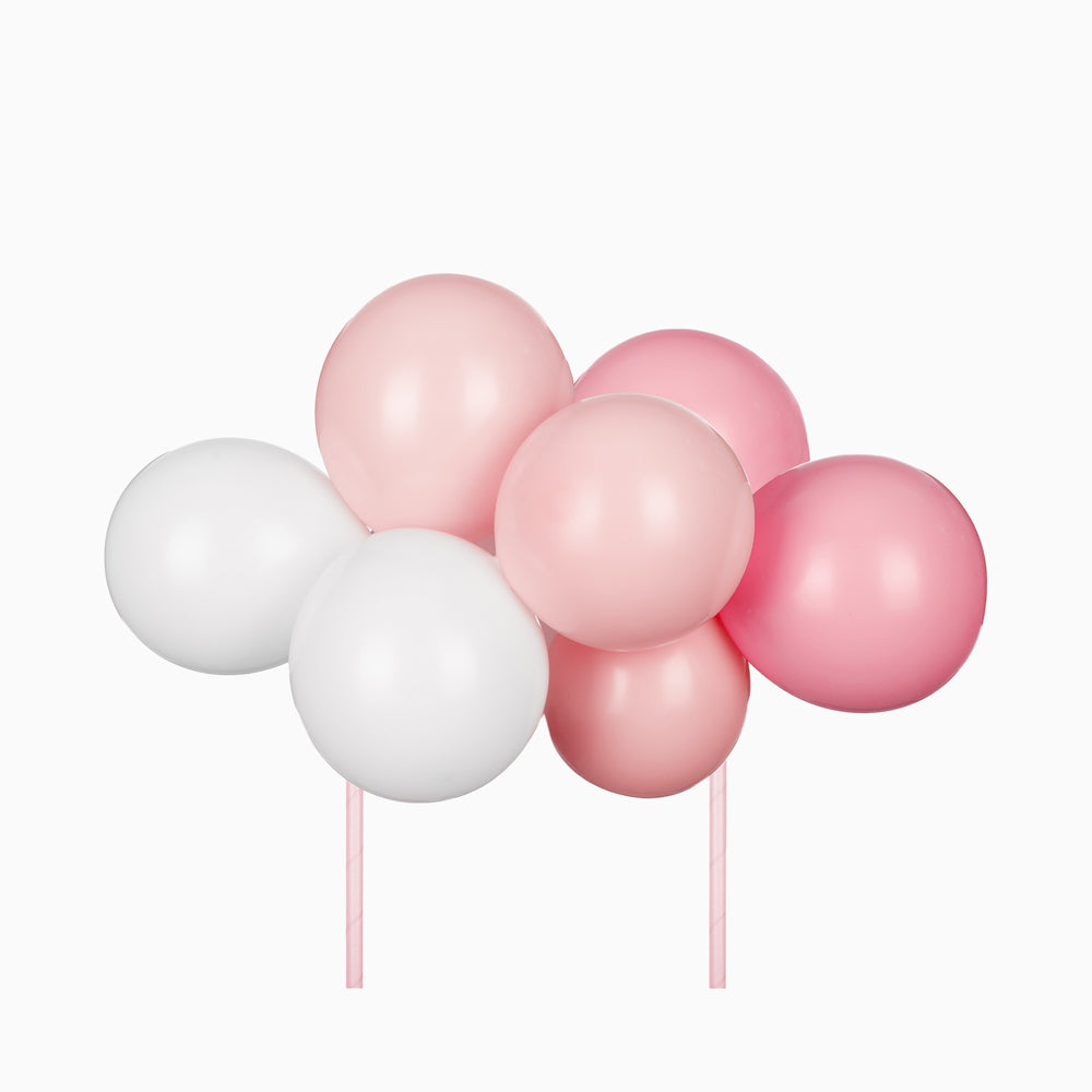 Topper Cake Pink Balloons