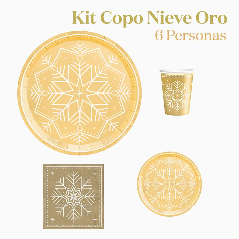 Basic Winter Basic Kit 6 Gold People