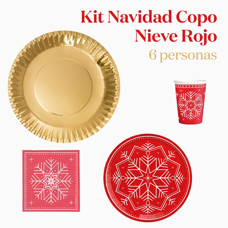 Basic Winter Basic Kit 6 people red