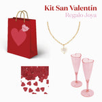 Jewelry kit Valentín heart bag
