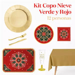 Grundlegende Wintertisch -Kit 12 Personen