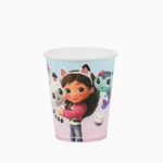 Vaso Cartón 250 cc La Casa de Muñecas de Gabby