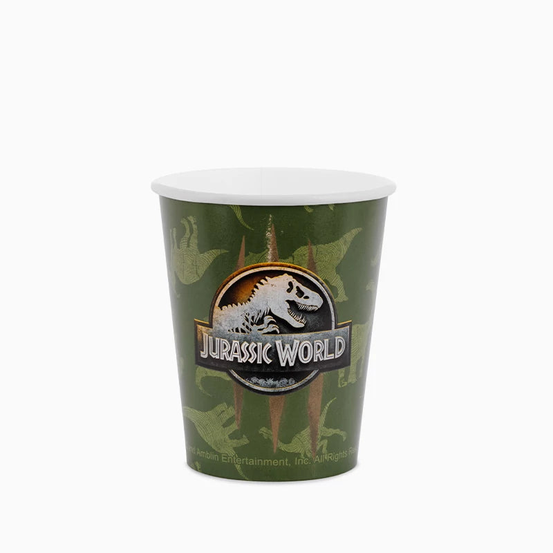 Vaso Cartón 250 cc Jurassic World