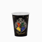 Vaso Cartón 250 cc Escudo Hogwarts Harry Potter