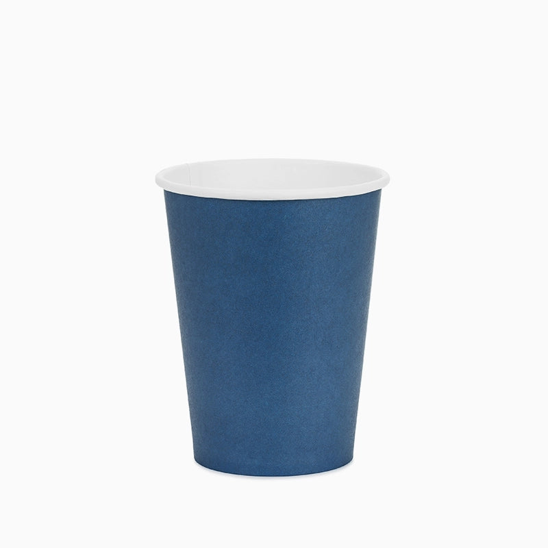 Vaso Cartón 250 cc Azul Marino