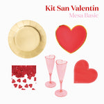 Kit Mesa Basic San Valentín
