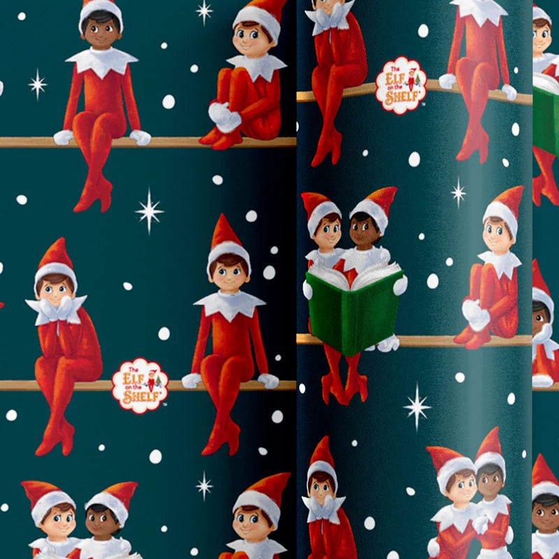Papel de Regalo 70 cm x 2 m The Elf on the Shelf