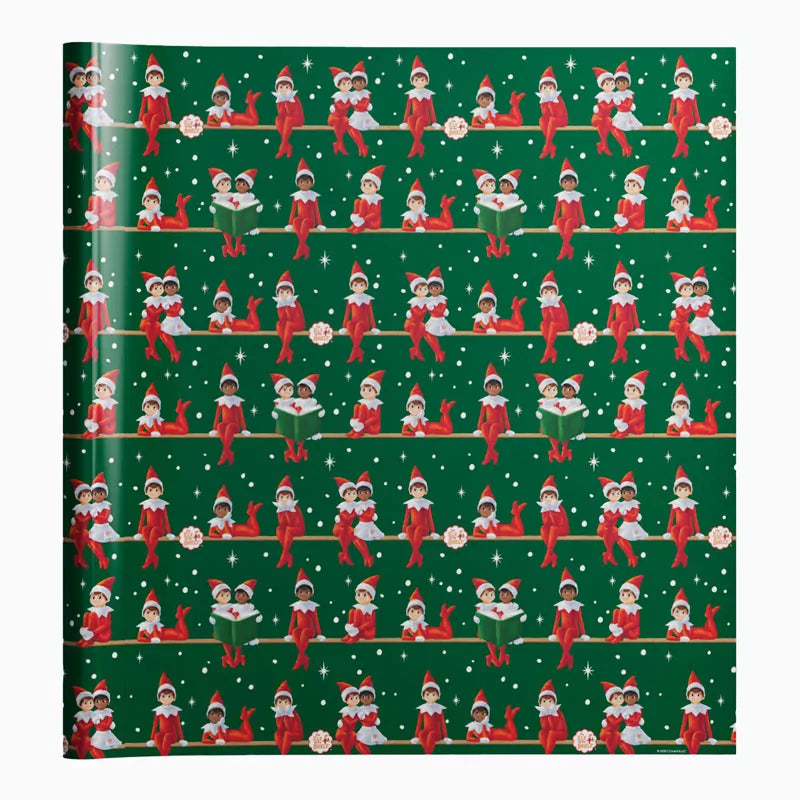 Caixa de papel para presente 70 cm x 5 m O Elfo na Prateleira