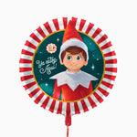 Round Foil Balloon Ø 45 cm Naughty Elf - The Elf on the Shelf