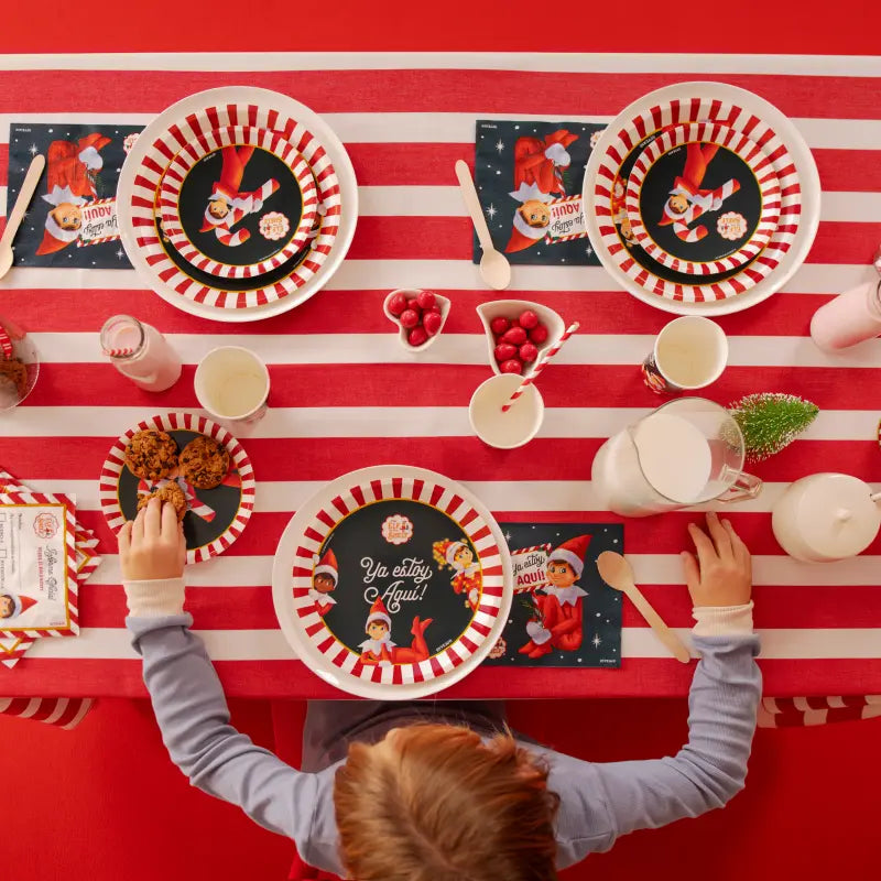 Runde einfache Pappe Ø 23 cm ungezogener Elf