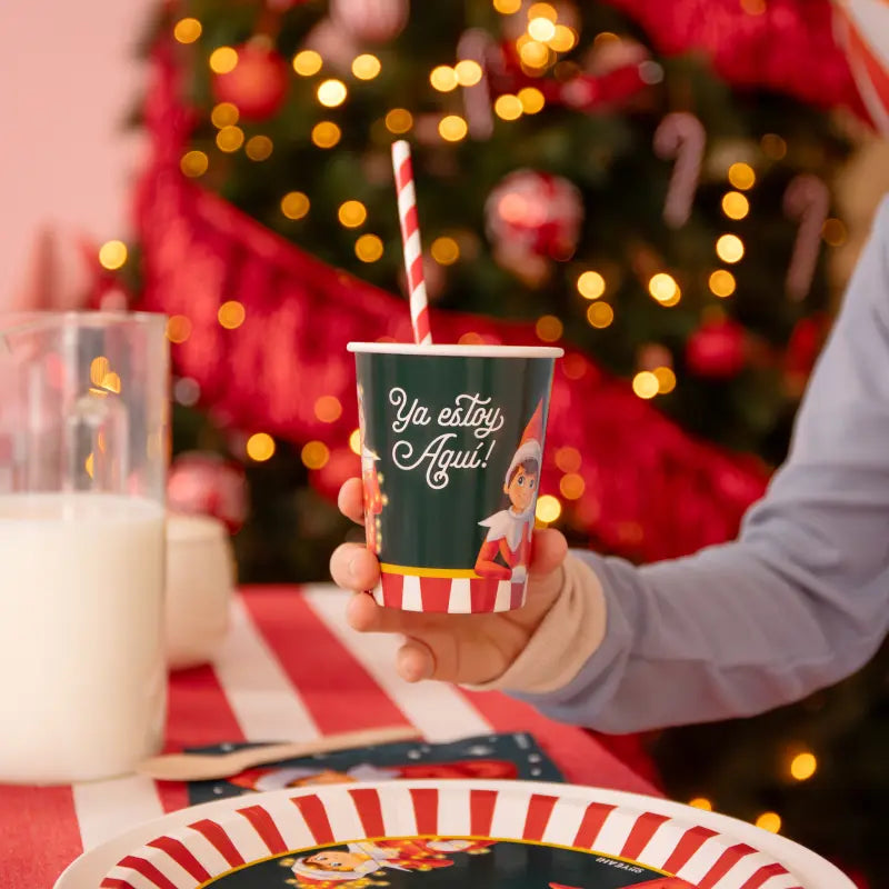 Verre en carton 270 cc naughty elfe